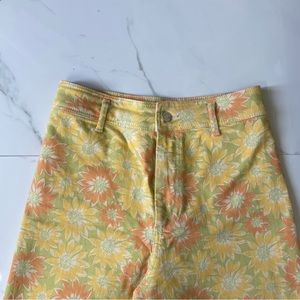 ZARA Marine Straight Sunflower Jeans